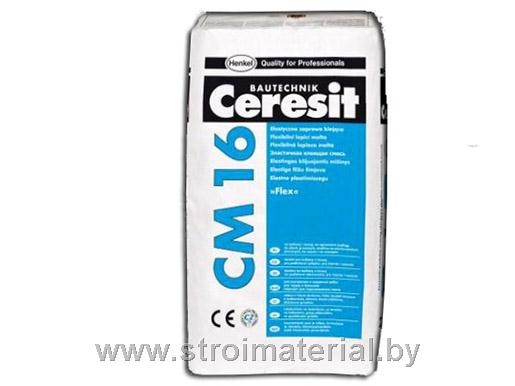 CM16 Ceresit клей для плитки 25кг РБ