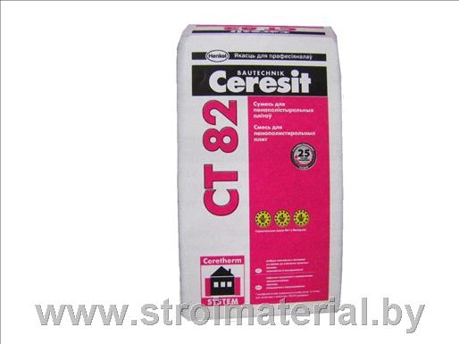 Смесь Ceresit CT82 для приклеивания плит 25кг РБ