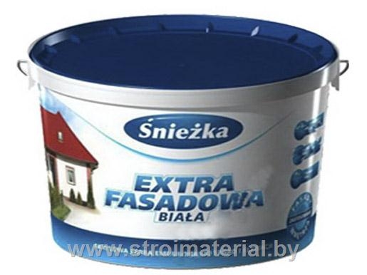 Краска фасадная Sniezkа Extra Fasadowa 15л