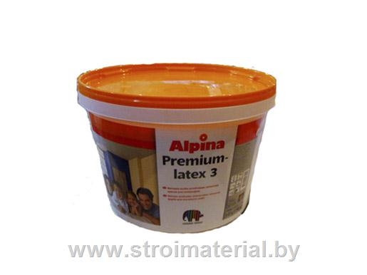 Alpina краска Premiumlatex 3 РБ 2.5л