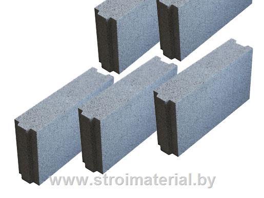Блоки керамзитобетонные стеновые для перегородок 100х400х240